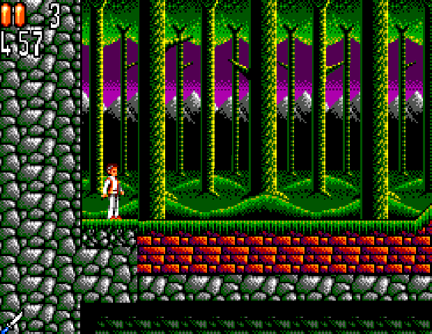 Bram Stoker Dracula - Master System game screenshot (1993) by Sony Imagesoft